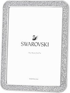 Серебряная фоторамка Minera 5351296 с прозрачным кристаллом Swarovski 11080608