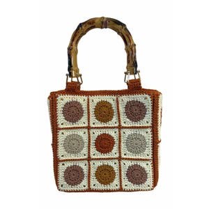 Jelavu Вязаная сумка через плечо Dottie из рафии и ротанга с вышивкой — стильный аксессуар для любого мероприятия 10045966