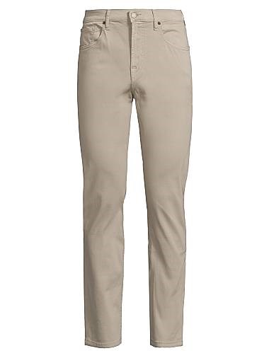 Узкие джинсы из эластичного денима 7 For All Mankind с пятью карманами 10044426