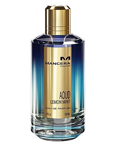 Mancera Aoud Lemon Mint Парфюмерная вода 120 мл, свежий аромат с нотами лимона, миндаля, пачули и кожи 10044235
