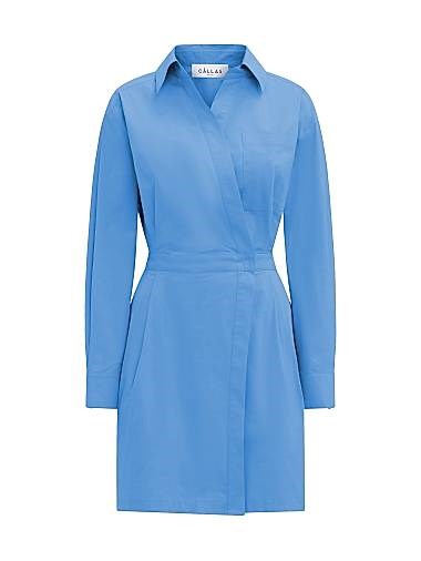 Callas Milano Платье-рубашка Jaxina с длинными рукавами и рельефной спинкой, Италия 11016145