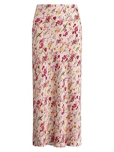 Favorite Daughter Макси-юбка с цветочным принтом и эластичным поясом Favorite, 100% полиэстер 11031065