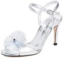 Женские кожаные босоножки на каблуке Kate Spade New York Giulia с задним ремешком и бантом 11058818