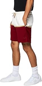 Шорты Sergio Tacchini Contraro из ткани с 63% полиэстера и 33% вискозы, средней посадки 10020582