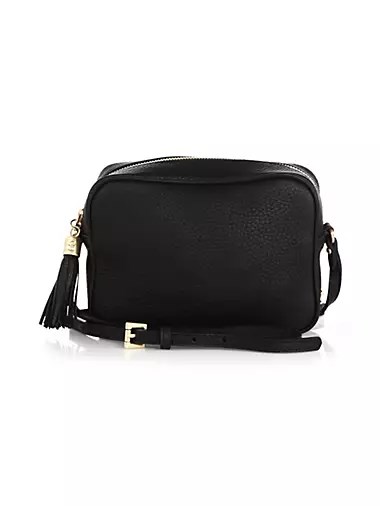 Gigi New York Кожаная сумка для фотоаппарата Madison, компактная, с регулируемым нагрудным ремнем 56-65 см 10044131