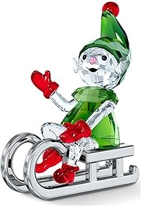 Swarovski Санта на санях из мультяшного материала, один размер, в оригинальной упаковке 11067506