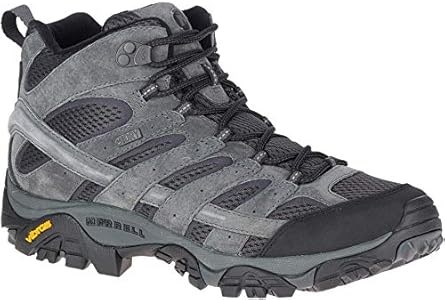 Мужские водонепроницаемые походные ботинки Merrell Moab 2 Mid с резиновой подошвой и поддерживающей стелькой 11044001