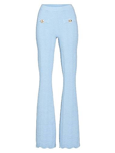 Трикотажные штаны Joliet от Retrofete: качественный состав из вискозы, нейлона, металлических волокон и спандекса 10043738