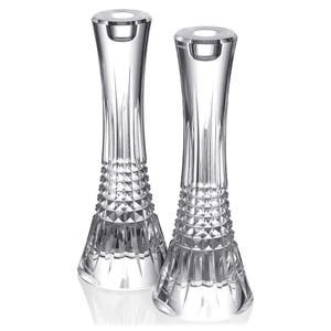 Waterford Набор из двух подсвечников с кристаллами, высотой 25 см, с утонченным дизайном и алмазной резьбой 10045016