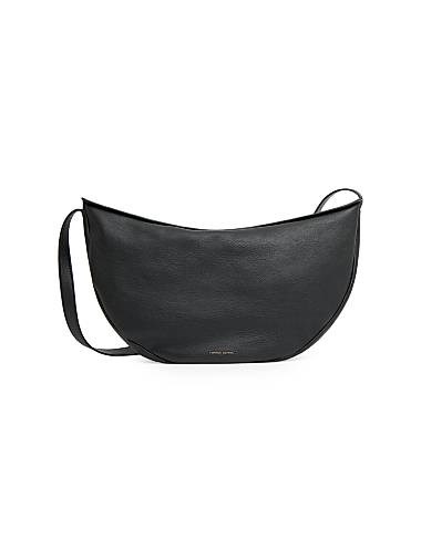 Mansur Gavriel Большая кожаная сумка через плечо Moon с регулируемым ремешком и внутренним карманом 11034675