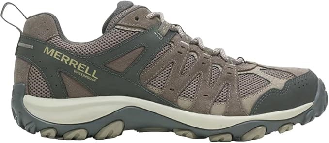 Водонепроницаемые мужские туристические ботинки Merrell Accentor 3 WP, размер US 13W, резиновая подошва, шнуровка 11043189