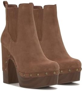 Замшевые ботинки Jessica Simpson Dasilva с резиновой подошвой, высотой до колена 10022338