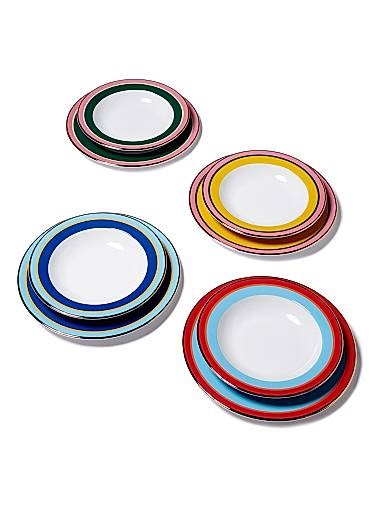 La Double J Soup and Dinner Plates Set of 8 11036757