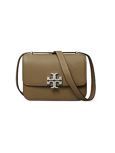 Tory Burch Сумка через плечо Eleanor из мягкой кожи с карманом для мелочей и карманом на молнии 11034241