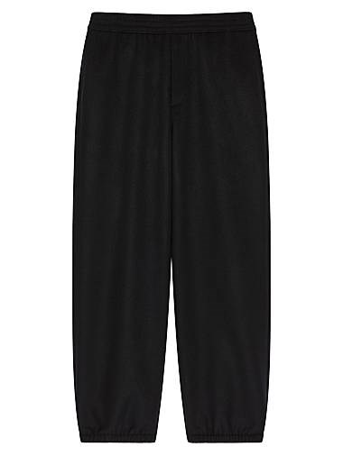 Спортивные брюки джоггеры из двусторонней шерсти и кашемира от Givenchy, итальянского качества, 90% шерсть, 10% кашемир 11031436