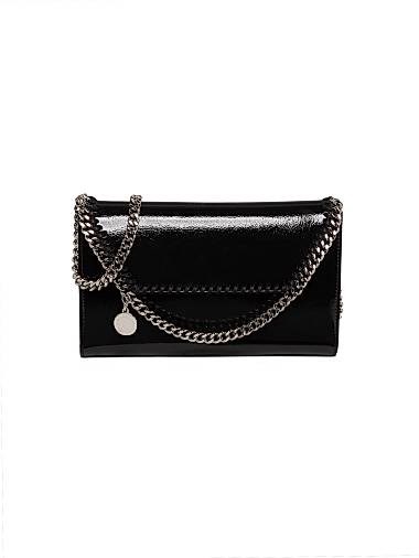 Stella McCartney Сумка через плечо Fabella из текстурированного искусственного кожзама с магнитной застежкой и цепочкой 11031114