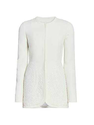 Giambattista Valli Vine Embossed Jacket 11034442