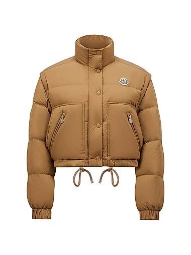 Куртка Moncler в стиле пуф 2 в 1 с регулируемыми манжетами и съемными рукавами 11034527