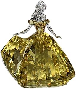 Swarovski Коллекционная фигурка Белль в ограниченном выпуске 2017 года, 450 граней, 13 x 11.3 x 9.5 см, игрушка Disney 11052645