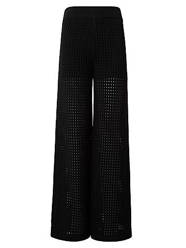 Широкие хлопковые брюки Akris Punto с эластичным поясом и подкладкой из вискозы 11018659