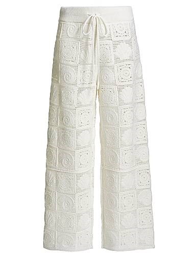 Rails Брюки Maja из хлопка с кружевными вставками, на резинке, 60% хлопок, 40% акрил 11167258