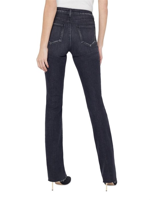 Джинсы L',Agence Ruth с прямыми брюками, завышенной талией и пятью карманами, темная стирка 11170491