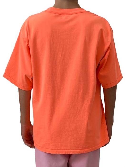 Оверсайз футболка из хлопка с графикой Олимпийских игр Erl, круглый вырез, короткие рукава 11231802