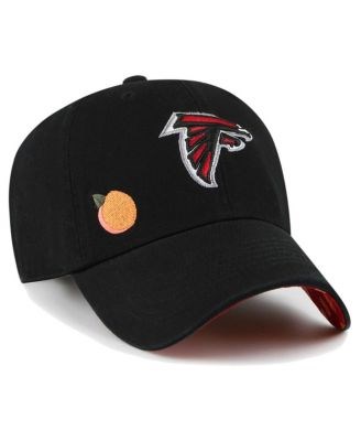 ',47 Brand Женская черная регулируемая кепка Atlanta Falcons Confetti Icon, 100% хлопок, шестипанельная 11173445