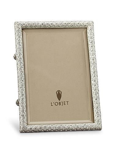 L',Objet Кристальная фоторамка American Platinum с элементами из кристаллов Swarovski и бархатной подкладкой 11017926