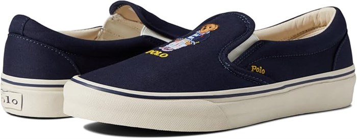 Кеды POLO RALPH LAUREN Keaton из хлопка с культовым медвежонком Polo 11241287