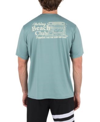 Мужская футболка с коротким рукавом Hurley Hybrid из плотного джерси с UV-защитой 50+ и влагостойкостью 11227777