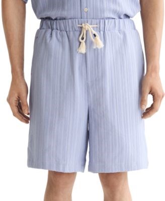 Мужские бермуды Scotch &amp, Soda в монохромную полоску, стандартный крой, с завязками на талии 11231013