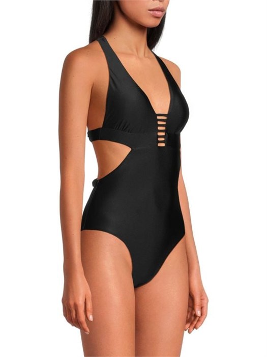 Купальник без рукавов с завязками на спине от Red Carter, 82% нейлон, 18% спандекс 11178121