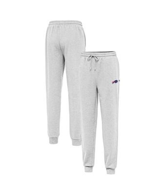 Antigua Мужские спортивные брюки-джоггеры серого цвета с флисовой подкладкой и регулируемым поясом Buffalo Bills Idol 11239600