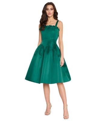 Tahari by ASL Женское платье Fit &amp, Flare с корсетным лифом и рюшами, Tahari ASL 11172442