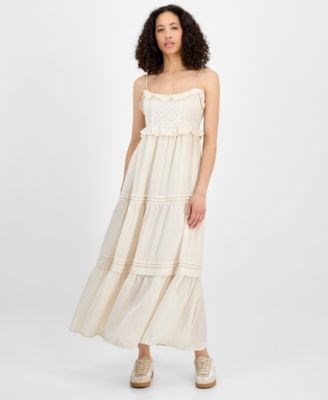 Макси-платье в стиле бэби-долл с рюшами от And Now This, эксклюзивно для Macy',s 11239424