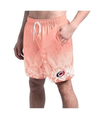 Margaritaville Мужские розовые плавательные шорты Carolina Hurricanes Lagoon Fiesta с защитой UPF 30+ и быстросохнущей тканью 11224856