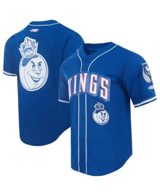 Pro Standard Мужская синяя сетчатая майка Sacramento Kings 2024/25 City Edition с коротким рукавом 11224113