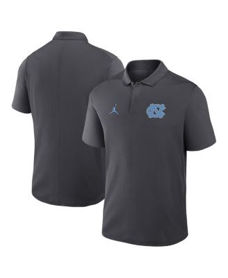 Мужская антрацитовая поло с вышивкой Jordan North Carolina Tar Heels и технологией Dri-FIT 11221795