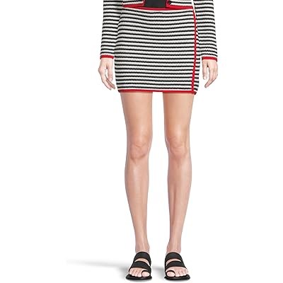 Вязаная мини-юбка Eli от Beach Riot с высокой талией и открытыми боковыми разрезами 11237797