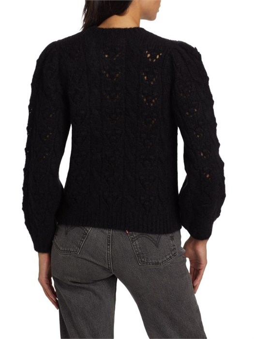 Свитер Tudor из мягкой альпаки Doen с длинными рукавами и круглым вырезом, состав 50% альпака 11232081