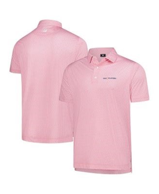 Мужская розовая рубашка-поло FootJoy 2025 с технологией ProDry и двойными швами 11177180