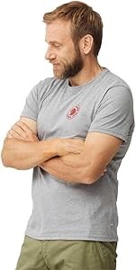 Fjallraven Футболка Fjallraven 1960 с логотипом, 100% хлопок, мягкий, классический крой 11240632