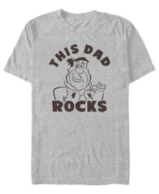 Fifth Sun Мужская приталенная футболка с коротким рукавом Dad Rocks, 60% хлопок, 40% полиэстер 11238944