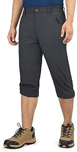 Outdoor Ventures Быстросохнущие легкие мужские капри 3/4 для активного отдыха с 4 карманами и UPF 50+ 10020638