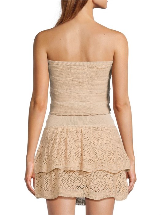 Топ Vintage Havana с рюшами и шнуровкой, без рукавов, 100% хлопок 11178059