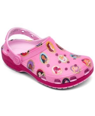 Сабо для девочек Disney Princess от Crocs с легким Croslite и регулируемыми ремешками 11238515