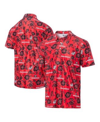 Мужское поло Georgia Bulldogs от Reyn Spooner с четырёхсторонней эластичностью и защитой от солнца 11177015