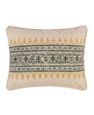 Levtex Декоративная подушка Kimpton с вышивкой, размер 35х45 см, из мягких тканей, стильный дизайн 11224027