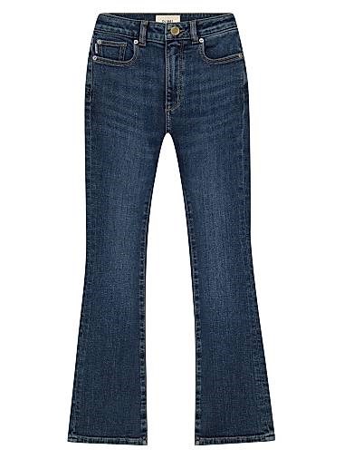 Dl1961 Женские джинсы Claire Bootcut с высокой талией, 5 карманами, 93% хлопка 11167630